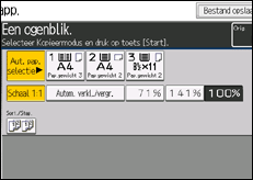 Afbeelding van bedieningspaneel