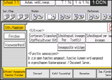 Afbeelding van bedieningspaneel