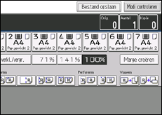 Afbeelding van bedieningspaneel