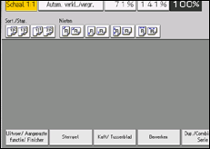 Afbeelding van bedieningspaneel