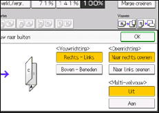 Afbeelding van bedieningspaneel