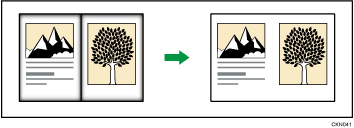 Illustratie van Midden/Rand wissen