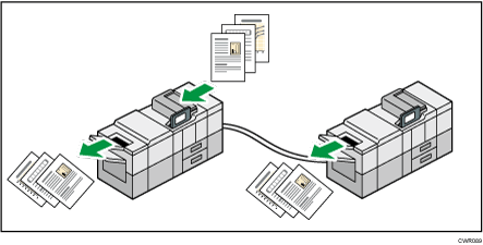 Illustratie van Connect copy