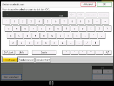 Afbeelding van bedieningspaneel