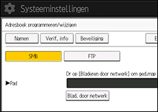 Afbeelding van bedieningspaneel