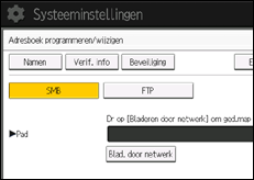 Afbeelding van bedieningspaneel
