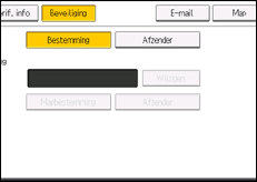 Afbeelding van bedieningspaneel