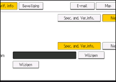 Afbeelding van bedieningspaneel