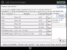 Afbeelding van bedieningspaneel