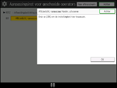 Afbeelding van bedieningspaneel