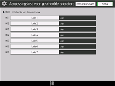 Afbeelding van bedieningspaneel