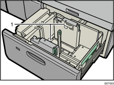 Иллюстрация широкого ЛБЕ с двумя лотками с пронумерованными сносками