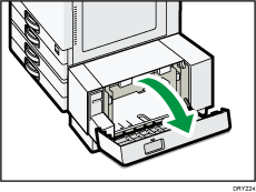 Imagem da bandeja de grande capacidade (LCT)