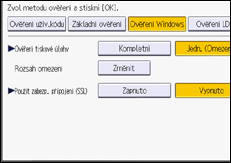 Ilustrace displeje ovládacího panelu