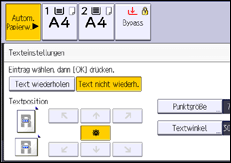Abbildung Bedienfeld-Display