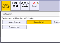 Abbildung Bedienfeld-Display