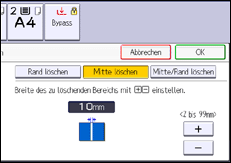 Abbildung Bedienfeld-Display