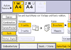 Abbildung Bedienfeld-Display