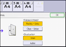 Abbildung Bedienfeld-Display