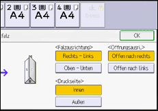 Abbildung Bedienfeld-Display