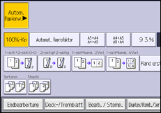 Abbildung Bedienfeld-Display
