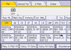Abbildung Bedienfeld-Display