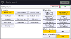 Abbildung Bedienfeld-Display