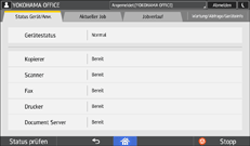 Abbildung Bedienfeld-Display