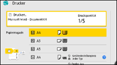 Abbildung Bedienfeld-Display