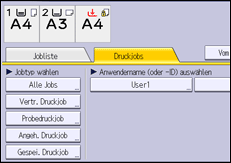 Abbildung Bedienfeld-Display