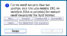 Εικόνα οθόνης πίνακα χειρισμού