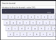 Ilustración de la pantalla panel de mandos
