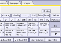 Käyttöpaneelin näyttö