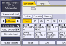 Käyttöpaneelin näyttö
