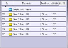 A kezelőpanel ismertetése