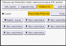 A kezelőpanel ismertetése