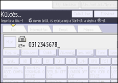 A kezelőpanel ismertetése