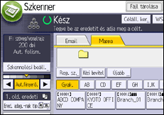 A kezelőpanel ismertetése