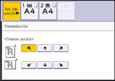 Afbeelding van bedieningspaneel