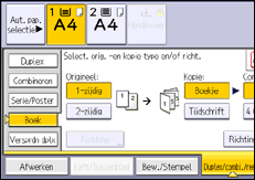 Afbeelding van bedieningspaneel