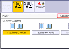 Afbeelding van bedieningspaneel