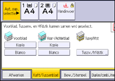 Afbeelding van bedieningspaneel