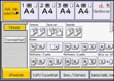 Afbeelding van bedieningspaneel