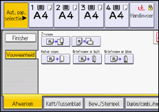 Afbeelding van bedieningspaneel
