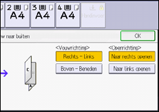 Afbeelding van bedieningspaneel