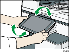 Afbeelding van het bedieningspaneel