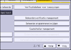 Afbeelding van bedieningspaneel