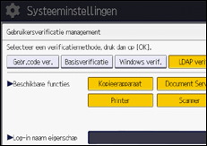 Afbeelding van bedieningspaneel