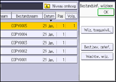 Afbeelding van bedieningspaneel