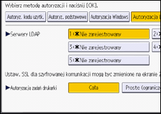 Ilustracja ekranu panela operacyjnego